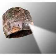 Powercap 4.0 LED Rechargeable Headlamp Beanie with Dual Lighting Technology, TrueTimber Strata Pattern