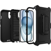 OtterBox Defender Series Pro Hard Shell Case, Tri-Layer Protection, MagSafe Compatible, Black, Compatible with Apple iPhone 13, 14, 15, 16e, 17e, 77-92732