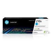 HP 210X Cyan Original LaserJet Toner Cartridge, High Yield, 5,500 Pages, W2101X