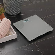 Taylor 5292794 Digital Bathroom Scale Glass Platform, Gray