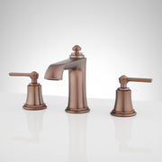 Boulton Widespread Bathroom Faucet - Overflow - Oil Rubbed Bronze