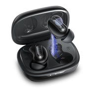 Aptkdoe Sleep Earbuds, Mini ANC Wireless Earbuds, In Ear Bluetooth 5.4 Headphones Deep Bass Stereo, Black