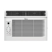 Midea MAW06R1YWT-S 6,000 BTU Easy Cool Electronic Window Air Conditioner with Remote Control, White