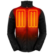 ActionHeat 5V Battery Heated Soft-Shell Jacket for Men - Black - XL