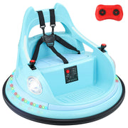Neche WJL010LA-LB 12V Bumper Car with Remote, Light Blue
