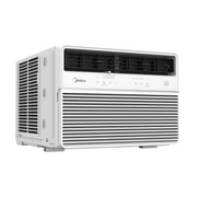 Midea 14,000 BTU DOE Smart Inverter Window Air Conditioner, For Spaces Up to 700 sq. ft, White