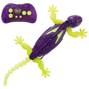 HEX BOTS Glow-in-the-Dark Wall Crawler Gecko, Robot Toys