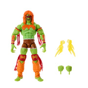 WWE Ultimate Warrior 6-Inch Action Figure with 25 Points of Articulation, TrueFX Detailing, Swappable Hands, Accessories, Multi-Color JLD78