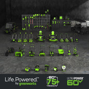 Greenworks 60V Cordless Electric Pressure Washer, 3000 PSI, 2.0 GPM, with Two 5.0Ah Batteries and Dual-Port Charger