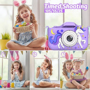 MOPO Kids 32GB 2'' Digital Camera, Purple 12MP