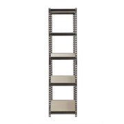 Muscle Rack 0001756711485 5-Shelf Steel Shelving, Silver-Vein, 18