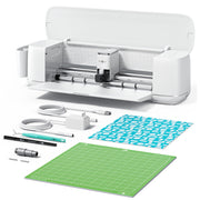 HTVRONT SG-KZJ-0050-US Smart Cutting Machine 2, Versatile Die-Cutter with Auto Mat-Loading, Adjustable Cutting Pressure, Wide Feed Slot, White
