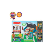 Melissa & Doug 30608 Smoker and Pizza Oven Play Food Toy for Pretend Play Cooking for Kids