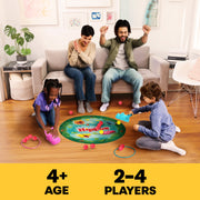 Spin Master Games Hungry Hungry Hippos Giant Edition Family Board Game with Oversized Vinyl Play Mat, 4 Hippos, Indoor and Outdoor Fun for Ages 4+