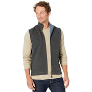 Johnston & Murphy Reversible Solid Vest - Charcoal Blue - L