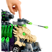 MGA Entertainment Ninjombie Prime Slime Dragon Vehicle with Dual Slime Blasting Cannons, Multicolor, Ages 6+