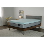 Serta Sertapedic ThermaGel Cooling Memory Foam Mattress Topper, 3in, Queen