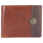 Browning Western Brass Buck Bifold Wallet