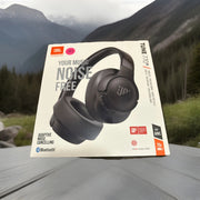 JBL Tune 770NC Wireless Over-Ear Headphones with Adaptive Noise Cancelling, Black