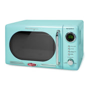 Nostalgia Retro 0.7 Cu. ft. 700-Watt Countertop Microwave Oven, Aqua