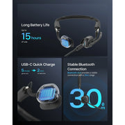 Shokz C610 Open-Ear Bluetooth Computer Headset, UC(USB-C)