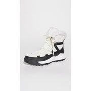 Sorel Ona RMX Glacy Waterproof Women's Winter Boots, 100g Insulation, Microfleece Lining, Lace-Up, Sea Salt Black, Size 6