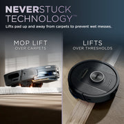Shark RV2820YE PowerDetect NeverTouchRobot Vacuum and Mop, Gaia Grey