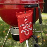 Prepared Hero Emergency Fire Blanket, Fiberglass Fire Safety Equipment, 40