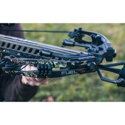 Killer Instinct Fuel 415 RDC Crossbow Package, 415 FPS, 210 lb Draw Weight, Integrated Rapid Draw Cocking System, 5-Position Adjustable Stock, Lumix 4x32 IR-W Scope, Green