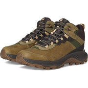 Merrell Speed Strike 2 Mid Leather Hiking Boots for Men - Drab - 9.5M
