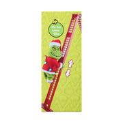 Mr Christmas Grinch 17 Inch Animated Tabletop Climber with LED Lights and Christmas Carols, Green and Red