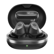 SteelSeries Arctis GameBuds Wireless Gaming Earbuds, Active Noise Cancellation, 2.4GHz and Bluetooth 5.3, 40H Battery, Black, 61706