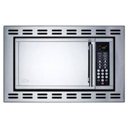 Summit Appliance OTR24 Built-In Microwave in Stainless Steel, 0.9 cu. ft.