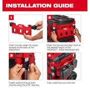 Milwaukee 48-22-8603 PACKOUT M18 Battery Tool Box Rack Attachment