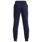 Under Armour Rival Fleece Joggers with Pockets for Boys - Midnight Navy/White - M