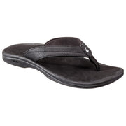 OluKai Ohana Thong Sandals for Ladies - Black/Black - 7M