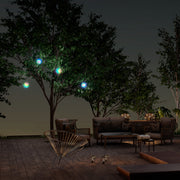 Feit Electric SL16-4/BALL/AG Smart Starlight Sphere String Lights, 16ft, 4 Color Changing LED Spheres, App & Remote Control, Weatherproof