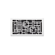 Signature Hardware 445762 Baer Steel Wall Register - 6