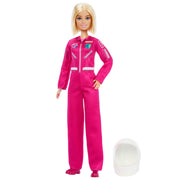 Mattel Barbie Careers Astronaut Doll with Removable Pink Spacesuit and White Space Helmet Accessory JKF77