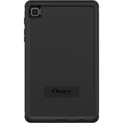 OtterBox Defender Series Tablet Case for Galaxy Tab A7 Lite, Rugged Multi-Layer Protection, Built-In Screen Protector, Port Covers, Shield Stand, Black, 77-83093