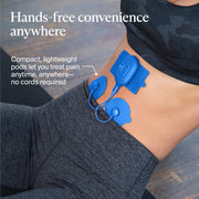PowerDot PowerDot 2.0 Uno Smart Muscle Stimulator, Bluetooth EMS and TENS Pod, Blue, Single-Pod System