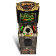 Arcade1Up Big Buck Hunter Mossy Oak Deluxe Arcade Machine, 17-Inch Color Monitor, Dual Light Gun Rifles, Four Games, Camo Design