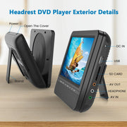 WONNIE Portable DVD Player for Car 7