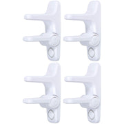 Safety 1 OutSmart Lever Handle Lock (4 Pack), White