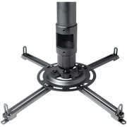 Peerless Industries PJF2-UNV Universal Projector Ceiling Mount with Spider Adapter Plate, Integrated Cable Management, Multidirectional Positioning, Black
