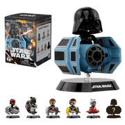 Hot Toys YuMe Star Wars Cosbi Rider Bobble Head Collectible Figure with Iconic Vehicles, 3-Inch, Multicolor, Blind Box, 15438