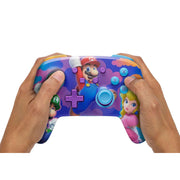 PowerA NSGP0287-01 Enhanced Wireless Controller for Nintendo Switch - Color Splash Heroes