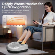 Caveen Foot Massager with Heat, Benecer Shiatsu Foot Massage Machine for Neuropathy