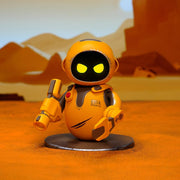 Energize Lab Eilik DQ Interactive Robot Toy, Desert Yellow, Expressive Emotions, Mini-Games, AI Playmate for Kids