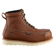 Irish Setter Toe Wedge Work Boots for Men - Amber - 10.5M